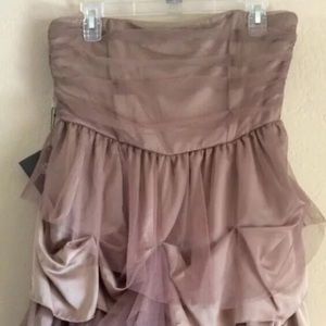 (Z30) NEW Strapless Party Dress MISS ME Large